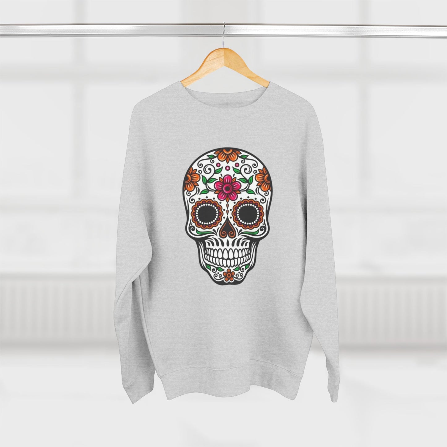 Sudadera colorida de calavera del Día de los Muertos