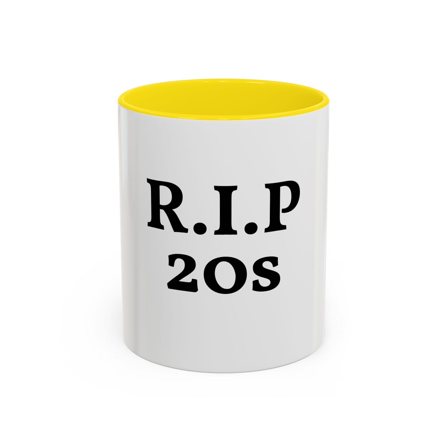Divertida Taza "RIP 20s"