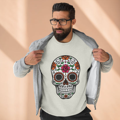 Sudadera colorida de calavera del Día de los Muertos