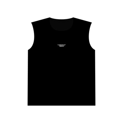 Camiseta Oscura sin mangas unisex de punto